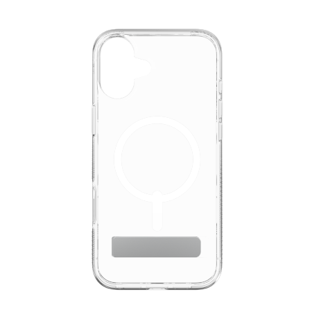 ZAGG Crystal Palace Snap Kickstand MagSafe Case for iPhone 16 Plus - Clear