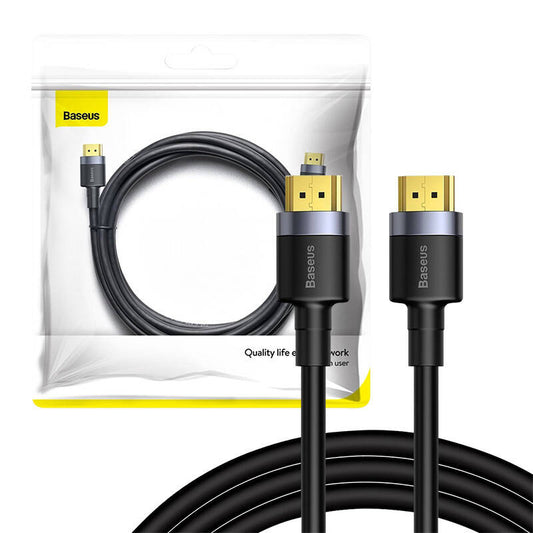 Baseus Cafule 4KHDMI Male To 4KHDMI Male Adapter Cable 3m Black - Product Image 1