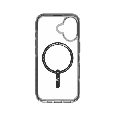 ZAGG Santa Cruz Snap MagSafe iPhone 16 Case - Black