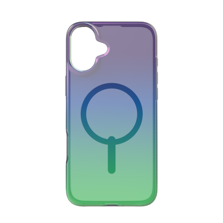 ZAGG Milan Snap Case with MagSafe for iPhone 16 Plus - Green/Purple