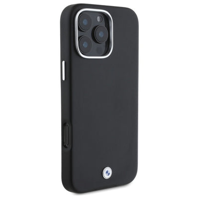 BMW Sign Full Wrapped Metal MagSafe Case for iPhone 16 Pro Max - Black