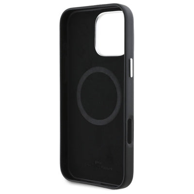 BMW Sign Full Wrapped Metal MagSafe Case for iPhone 16 Pro Max - Black
