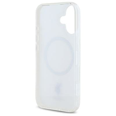 US Polo IML Ring MagSafe iPhone 16 Case - White — U.S. Polo Assn.