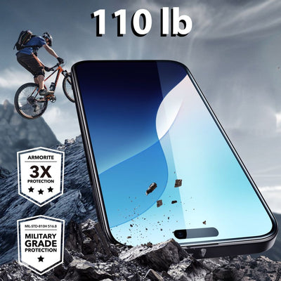 ESR Armorite Tempered Glass for iPhone 16 Pro Max - with Black Frame