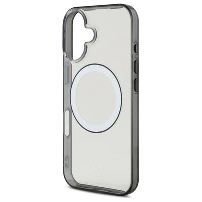 Mercedes Printed Logo MagSafe iPhone 16 Case - Clear