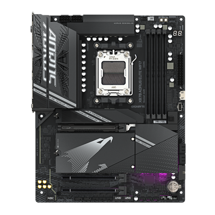 Gigabyte X870 AORUS ELITE WIFI7 | Processor family AMD | Processor socket AM5 | DDR5 | Supported hard disk drive interfa