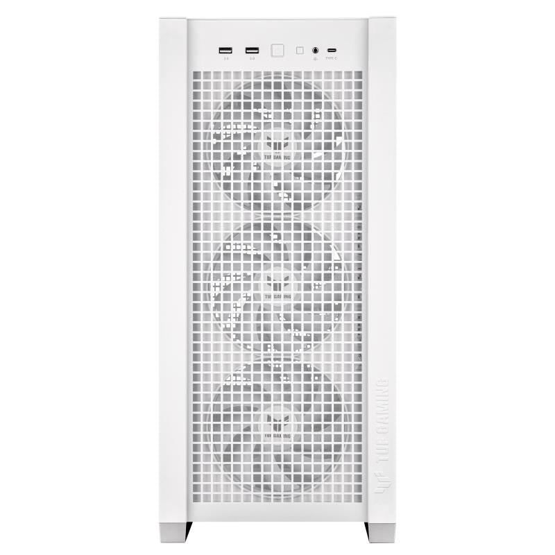 Case ASUS TUF Gaming GT302 ARGB MidiTower Case product features Transparent panel Not included ATX EATX MicroATX MiniITX Colour White TUFGAMINGGT302ARGB
