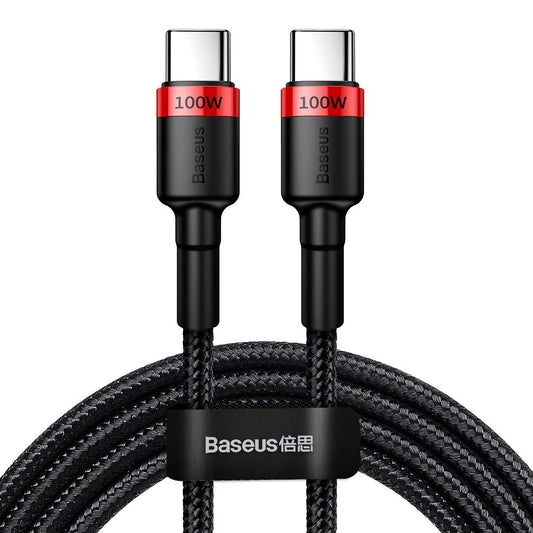 Baseus Cafule PD2.0 100W flash charging USB For Type-C cable (20V 5A)2m Red+Black - Product Image 1