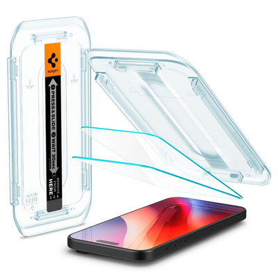 Szkło hartowane Spigen Glas.tR EZ Fit na iPhone 16 Pro Max - 2 szt.
