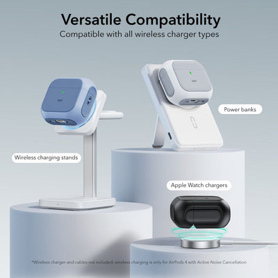 ESR Orbit Halolock MagSafe case for Apple AirPods 4 - blue