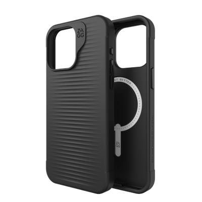ZAGG Luxe Snap Case with MagSafe for iPhone 15 Pro Max - Black