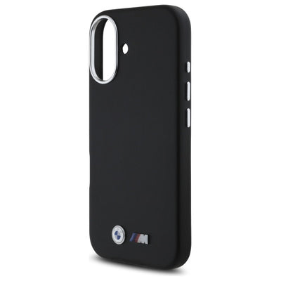 BMW M Smooth Full Wrapped Metal MagSafe iPhone 16 Case - Black