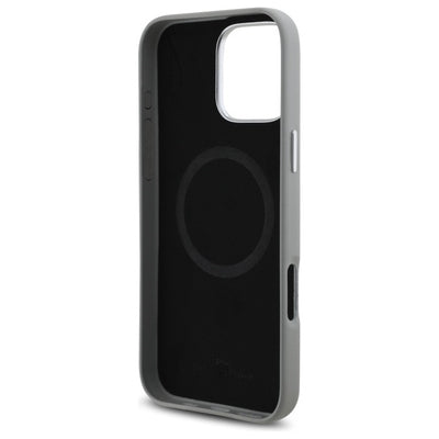 BMW Sign Full Wrapped Metal MagSafe Case for iPhone 16 Pro Max - Gray
