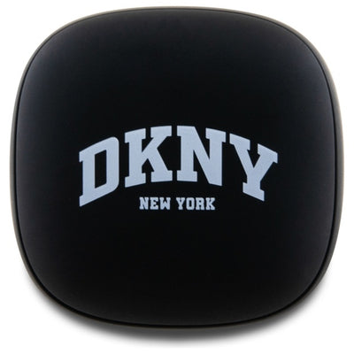 DKNY TWS BT 3D Rubber Matte Finish Bluetooth Headphones - Black