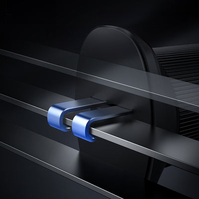 Baseus CW01 car holder for iPhone with 15W inductive charger for air vent - black