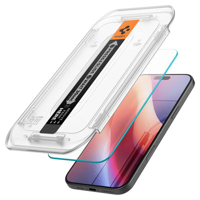 Spigen Glas.tR EZ Fit Tempered Glass for iPhone 16 Pro Max