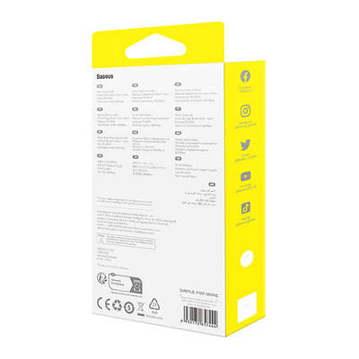 Baseus Cafule USB-C / USB-C 100W cable 2 m - red-black and black-gray (2 pcs.)