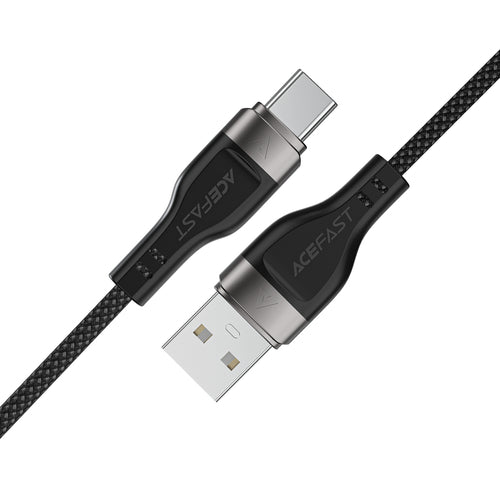 Acefast C11-04 USB-A - USB-C 3A Cable 1.2m Magnetic Braid - Black