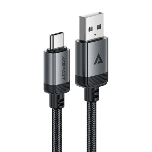 Acefast C20-04 USB-A - USB-C Cable 480Mb/s 3A 1.2m - Black