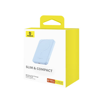 Baseus mini power bank 5000mAh 20W + USB-C cable (20V/3A) - blue