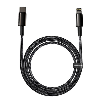 Baseus CATLWJ-A01 Lightning - USB-C PD 20W 480Mb/s 2m cable - black