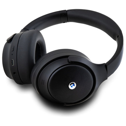 BMW Bluetooth ANC On-Ear Headphones BMBHKL601SSLVK Black/Black Metal Logos
