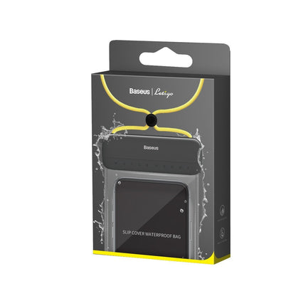 Baseus Let's Go Universal waterproof case for smartphones (black+yellow) - Product Image 6