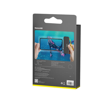 Baseus Let's Go Universal waterproof case for smartphones (black+yellow) - Product Image 7