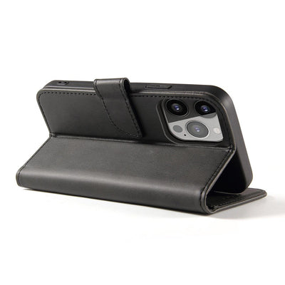 Magnet Case with Flip for Samsung Galaxy S25 - Black — Hurtel