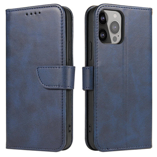 Magnet Case with Flip for Samsung Galaxy S25 - Blue — Hurtel