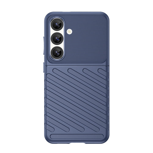 Thunder Case Samsung Galaxy S25 Silicone Armored Case - Blue — Hurtel