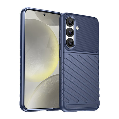 Thunder Case Samsung Galaxy S25 Silicone Armored Case - Blue — Hurtel