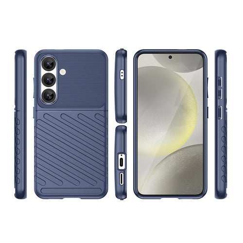 Thunder Case Samsung Galaxy S25 Silicone Armored Case - Blue — Hurtel