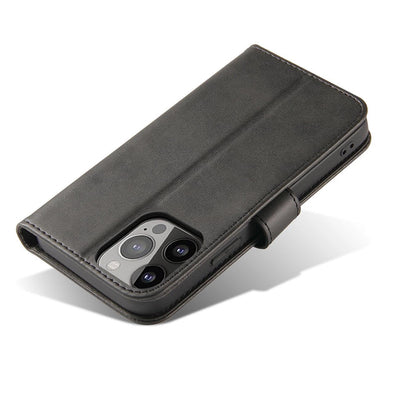 Magnet Case with Flip for Samsung Galaxy S25+ - Black — Hurtel