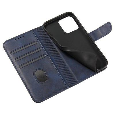 Magnet Case with Flip for Samsung Galaxy S25+ - Blue — Hurtel