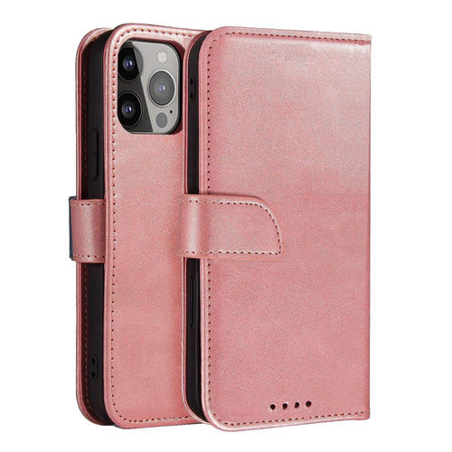 Magnet Case with Flip for Samsung Galaxy S25+ - Pink — Hurtel