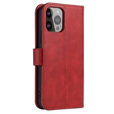 Magnet Case with Flip for Samsung Galaxy S25+ - Red — Hurtel