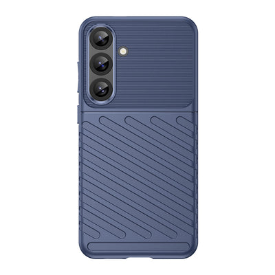Thunder Case for Samsung Galaxy S25+ Silicone Armored Cover - Blue — Hurtel