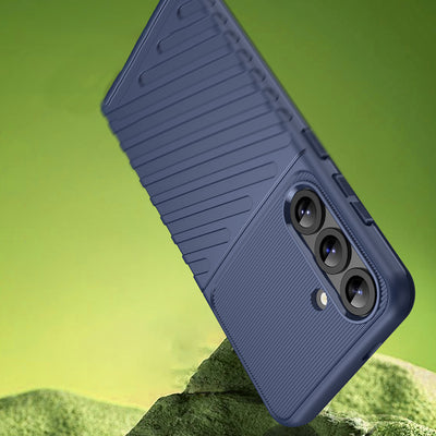 Thunder Case for Samsung Galaxy S25+ Silicone Armored Cover - Blue — Hurtel