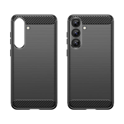 Carbon Case for Samsung Galaxy S25+ - Black — Hurtel