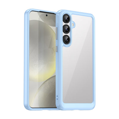 Outer Space Case with Gel Frame for Samsung Galaxy S25+ - Blue — Hurtel