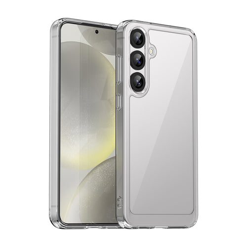 Outer Space Case with Gel Frame for Samsung Galaxy S25+ - Transparent — Hurtel