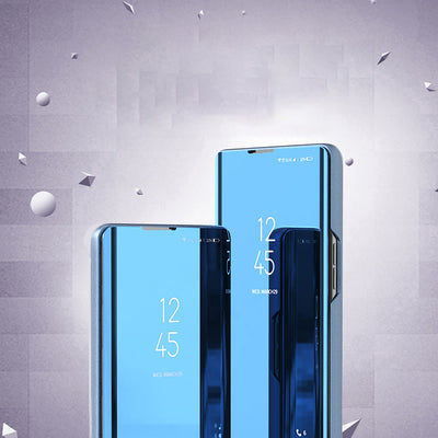 Clear View Case for Samsung Galaxy S25 Ultra Flip Cover - Blue — Hurtel