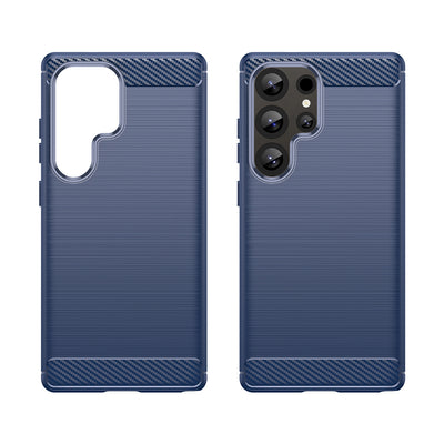 Carbon Case for Samsung Galaxy S25 Ultra - Blue — Hurtel