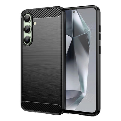 Carbon Case for Samsung Galaxy S24 FE - Black — Hurtel