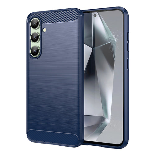 Carbon Case for Samsung Galaxy S24 FE - Blue — Hurtel