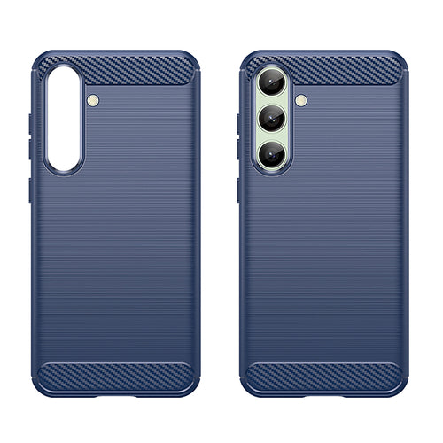 Carbon Case for Samsung Galaxy S24 FE - Blue — Hurtel