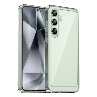 Outer Space Case with Gel Frame for Samsung Galaxy S24 FE - Transparent — Hurtel