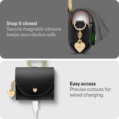 Spigen Cyrill Mini Bag for AirPods 4 - Black