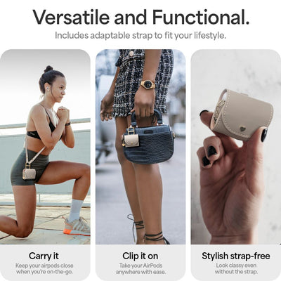 Spigen Cyrill Mini Bag for AirPods 4 - Beige